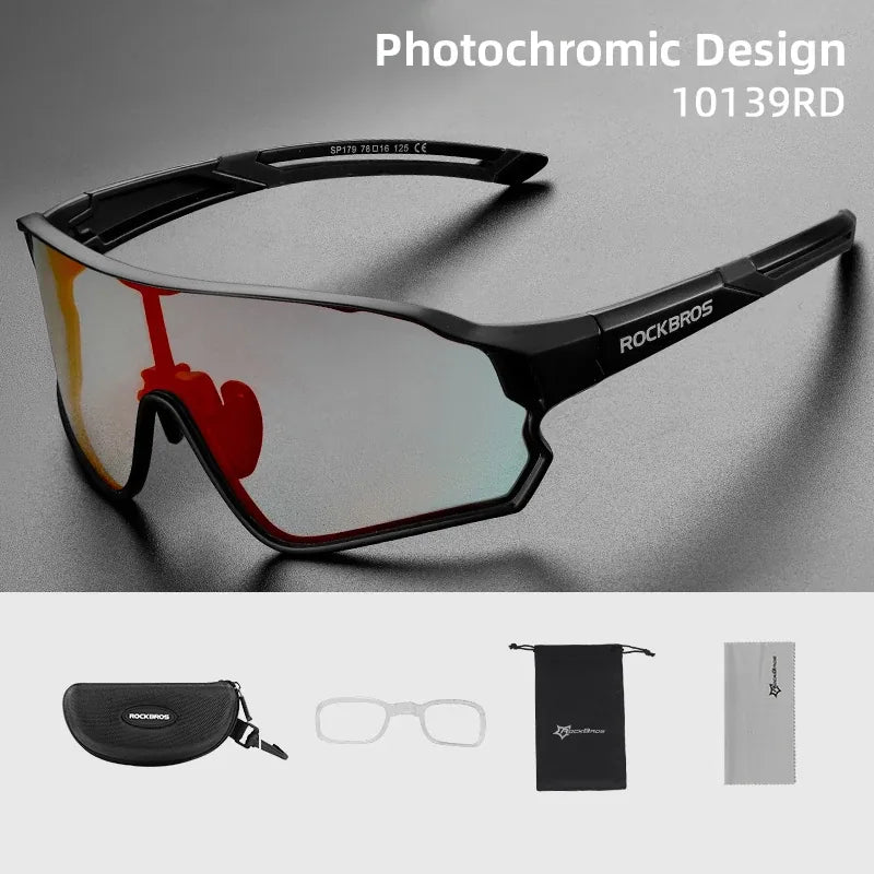 Photochromic Cycling Sunglasses